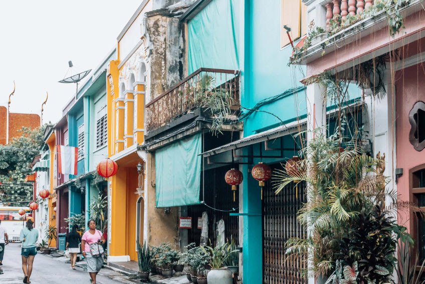 Phuket Old Town, Phuket, Thailand